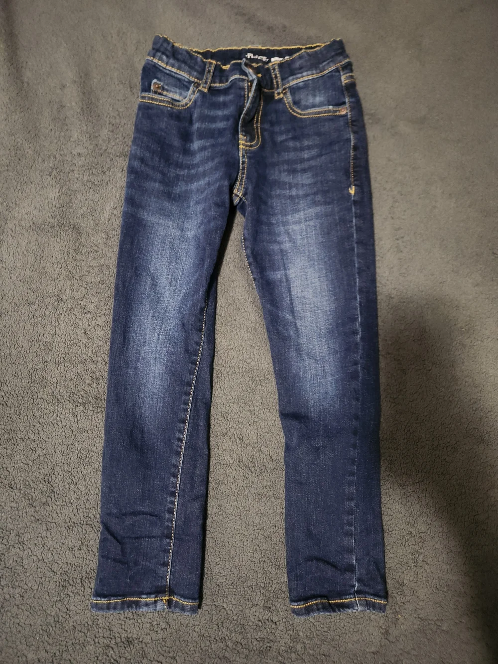 The Children's Place Boys' Blue Skinny Jeans - Washed Indigo